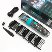 Машинка для стрижки волосся і бороди VGR V-695 з LED дисплеєм IPX7 вологозахист, Окантувальна машинка. Зображення №2