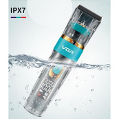 Машинка для стрижки волосся і бороди VGR V-695 з LED дисплеєм IPX7 вологозахист, Окантувальна машинка. Зображення №8