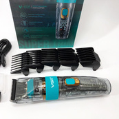 Машинка для стрижки волосся і бороди VGR V-695 з LED дисплеєм IPX7 вологозахист, Окантувальна машинка. Зображення №17
