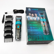 Машинка для стрижки волосся і бороди VGR V-695 з LED дисплеєм IPX7 вологозахист, Окантувальна машинка. Зображення №23