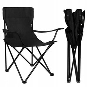 Туристичний розкладний стілець крісло з підсклянником для пікніка та риболовлі. Зображення №2