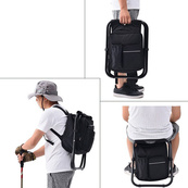 Складной стул рюкзак с сумкой холодильником для рыбалки кемпингов отдыха на природе 49х36х29см. Изображение №7 Складной стул рюкзак с сумкой холодильником для рыбалки кемпингов отдыха на природе 49х36х29см. Изображение №7