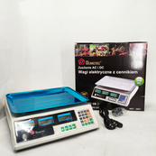 Весы торговые платформа DOMOTEC MS-228 до 50кг аккумулятор. Изображение №3