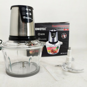 Блендер кухонний зі скляною чашею на 2л MS-7009 подрібнювач міні комбайн чоппер. Зображення №6