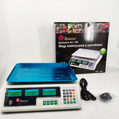 Весы торговые платформа DOMOTEC MS-228 до 50кг аккумулятор. Изображение №4