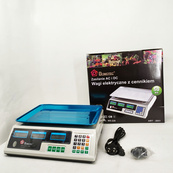 Весы торговые платформа DOMOTEC MS-228 до 50кг аккумулятор. Изображение №5