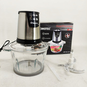 Блендер кухонний зі скляною чашею на 2л MS-7009 подрібнювач міні комбайн чоппер. Зображення №8