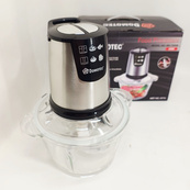 Блендер кухонний зі скляною чашею на 2л MS-7009 подрібнювач міні комбайн чоппер. Зображення №13