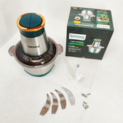 Блендер стационарный Rainberg RB-2202 измельчитель кухонный 1300W чаша металлическая на 2л чоппер. Изображение №4