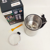 Кавомолка роторна електрична Rainberg RB-2334 потужна 600 Вт для подрібнення спецій кави круп горіхів. Зображення №4