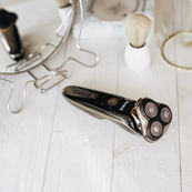 Электробритва MAGIO MG-687 3 головки, сухое/влажное бритье, высувной триммер. Изображение №5