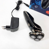 Электробритва MAGIO MG-687 3 головки, сухое/влажное бритье, высувной триммер. Изображение №10