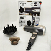 Фен с ионизацией и диффузором Adler AD 2248 grey 2400Вт. Изображение №2