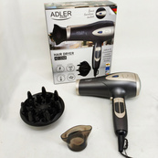 Фен с ионизацией и диффузором Adler AD 2248 grey 2400Вт. Изображение №3