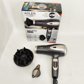 Фен с ионизацией и диффузором Adler AD 2248 grey 2400Вт. Изображение №5