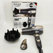 Фен с ионизацией и диффузором Adler AD 2248 grey 2400Вт. Изображение №6