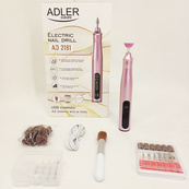 Фрезер для ногтей Adler AD 2181, 13500 об/мин, 11 насадок. Изображение №5