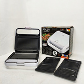 Бутербродница Adler AD 3070 2в1 1100Вт White. Изображение №4