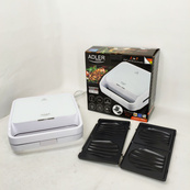 Бутербродница Adler AD 3070 2в1 1100Вт White. Изображение №5