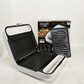 Бутербродница Adler AD 3070 2в1 1100Вт White. Изображение №6