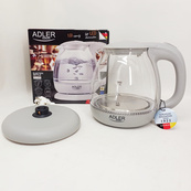 Електрочайник ADLER AD 1283g 1100Вт 1л. Зображення №6