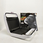 Бутербродница Adler AD 3070 2в1 1100Вт White. Изображение №7