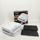 Бутербродница Adler AD 3070 2в1 1100Вт White. Изображение №8