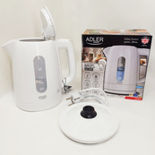Електрочайник Adler AD 1л 2200Вт White. Зображення №4