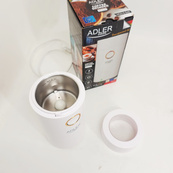 Кофемолка электрическая Adler AD 4446-wg Белая 150 Вт кухонный мини измельчитель для зерен кофе. Изображение №6