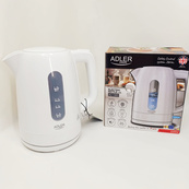 Електрочайник Adler AD 1л 2200Вт White. Зображення №5