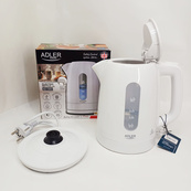 Електрочайник Adler AD 1л 2200Вт White. Зображення №6