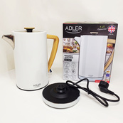 Електрочайник Adler AD 1347 1.7л White. Зображення №3