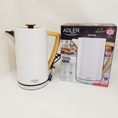 Електрочайник Adler AD 1347 1.7л White. Зображення №4