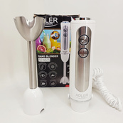 Блендер занурювальний Adler AD-4625w 850Вт White. Зображення №3