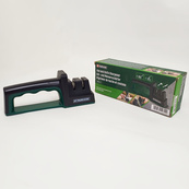 Точилка для ножей и топор Parkside PAMS 2 A1, алмазное покрытие две направляющие эргономичная нескользящая ручка. Изображение №4