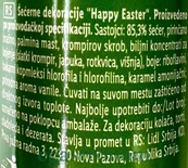 Цукрова посипка великодня Бельбаке Belbake 100g. Зображення №2