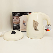 Електрочайник Adler AD 08 1.0л Beige. Зображення №2