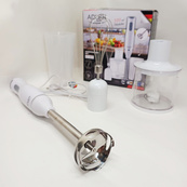 Блендер 3в1 ADLER AD 4620 міксер подрібнювач 800Вт White. Зображення №4