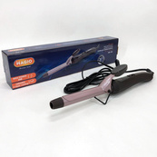 Плойка-щипці для завивки волосся MAGIO MG-704, маленька плойка, стайлер для завивки. Зображення №9