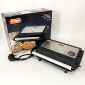 Профессиональная сендвичница Magio MG-364 с антипригарным покрытием и индикатором нагрева. Изображение №9