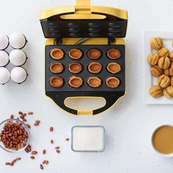 Вафельниця-Горішниця MAGIO МG-391, 750 Вт, якісна побутова вафельниця, електровафельниця. Зображення №2