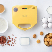 Вафельниця-Горішниця MAGIO МG-391, 750 Вт, якісна побутова вафельниця, електровафельниця. Зображення №6