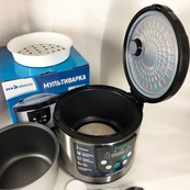 Мультиварка SeaBreeze SB-044 900 Вт, побутові мультиварки рисоварки, електро скороварка, кашеварки. Зображення №11 Мультиварка SeaBreeze SB-044 900 Вт, побутові мультиварки рисоварки, електро скороварка, кашеварки. Зображення №11