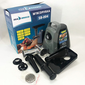 М'ясорубка електрична Sea Breeze SB-004 насадка для ковбас, насадка для люля-кебаб, ніж, штовхач 2600Вт. Зображення №6 М'ясорубка електрична Sea Breeze SB-004 насадка для ковбас, насадка для люля-кебаб, ніж, штовхач 2600Вт. Зображення №6