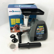 М'ясорубка електрична Sea Breeze SB-004 насадка для ковбас, насадка для люля-кебаб, ніж, штовхач 2600Вт. Зображення №7 М'ясорубка електрична Sea Breeze SB-004 насадка для ковбас, насадка для люля-кебаб, ніж, штовхач 2600Вт. Зображення №7