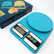 Ваги кухонні SeaBreeze SB-070, Електричні кухонні ваги, Точні кухонні ваги. Колір: блакитний. Зображення №8