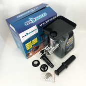 М'ясорубка електрична Sea Breeze SB-004 насадка для ковбас, насадка для люля-кебаб, ніж, штовхач 2600Вт. Зображення №8 М'ясорубка електрична Sea Breeze SB-004 насадка для ковбас, насадка для люля-кебаб, ніж, штовхач 2600Вт. Зображення №8