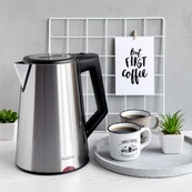 Електрочайник MAGIO MG-988, гарний електричний чайник, тихий електричний чайник, безшумний чайник. Зображення №3 Електрочайник MAGIO MG-988, гарний електричний чайник, тихий електричний чайник, безшумний чайник. Зображення №3