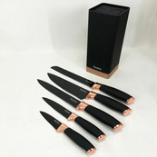 Универсальный кухонный ножевой набор Magio MG-1092 5 шт, набор ножей для кухни, набор кухонных ножей. Изображение №8