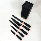 Универсальный кухонный ножевой набор Magio MG-1092 5 шт, набор ножей для кухни, набор кухонных ножей. Изображение №9